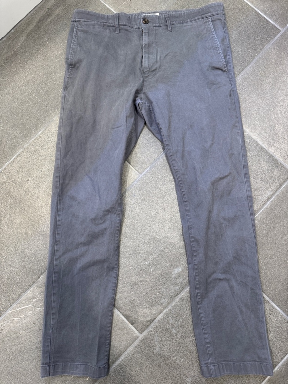 Goodfellow & Co Men’s Slim Fit Every Wear Chino Pants - Gray - (Size 36Wx32L)